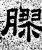 胶(石经·汉·熹平石经)